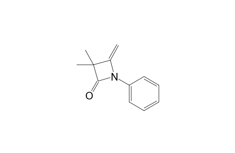 3,3-Dimethyl-4-methylene-1-phenylazetidin-2-one