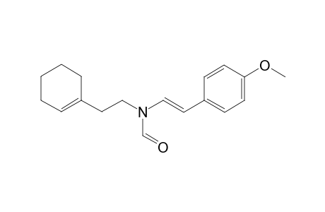 N-[2'-(Cyclohex-1'-enyl)ethy])-N-(4'-methoxystyryl)formamide