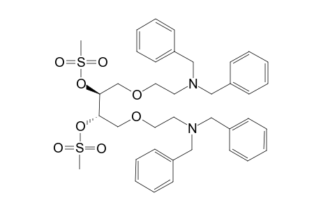 (2S,3S)-1,4-Bis[2-(N,N-dibenzylamino)ethoxy]butane-2,3-diyl Dimethanesulfonate