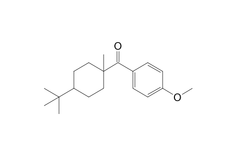 4-(t-Butyl)-1-methylcyclohexyl p-Methoxyphenyl Ketone