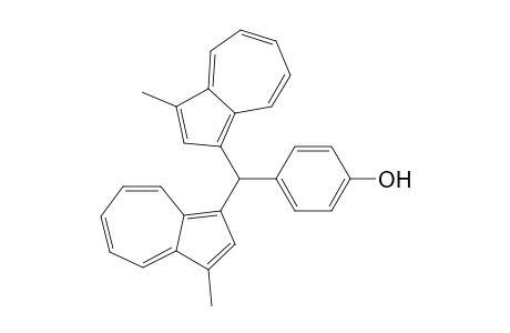 4-[bis(3-methyl-1-azulenyl)methyl]phenol
