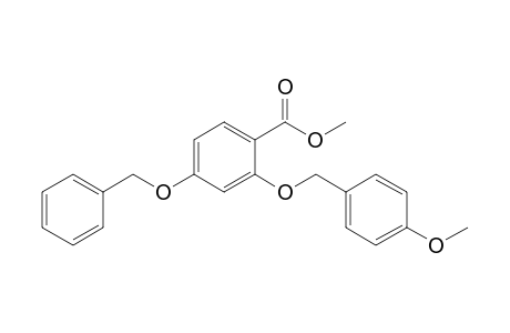 Methyl 4-benzyloxy-2-(4-methoxy)benzyloxybenzoate