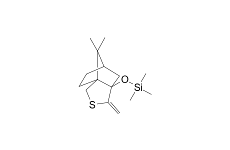 (1S,5R,7R)-10,10-Dimethyl-4-methylene-3-thia-5-trimethylsilyloxytricyclo[5.2.1.0(1,5)]decane