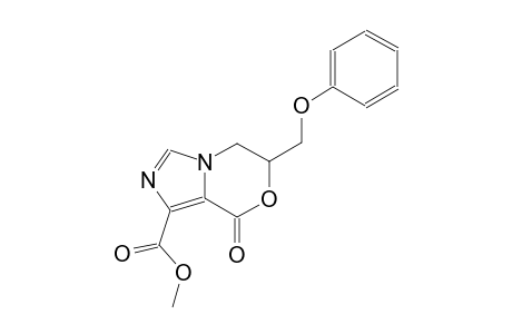 methyl 8-oxo-6-(phenoxymethyl)-5,6-dihydro-8H-imidazo[5,1-c][1,4]oxazine-1-carboxylate