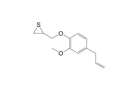 2-((4-allyl-2-methoxyphenoxy)methyl)thiirane