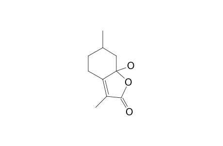 (6R)-7A-Hydroxy-3,6-dimethyl-5,6,7,7A-tetrahydrobenzofuran-2(4H)-one