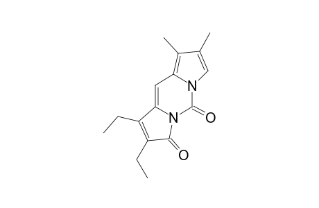 1,2-DIETHYL-8,9-DIMETHYL-3H,5H-DIPYRROLO-[1,2-C:2',1'-F]-PYRIMIDINE-3,5-DIONE