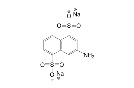 3-amino-1,5-naphthalenedisulfonic acid, disodium salt