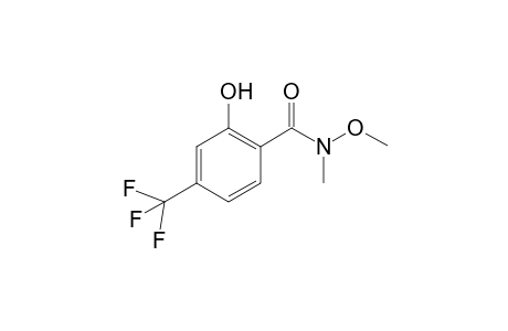 4-(Trifluoromethyl)-2-hydroxy-N-methoxy-N-methylbenzamide