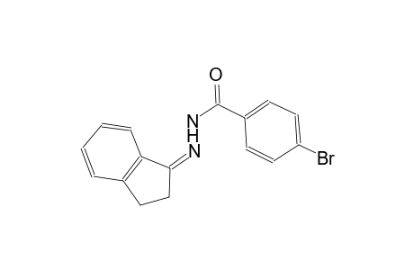 benzoic acid, 4-bromo-, 2-[(1Z)-2,3-dihydro-1H-inden-1-ylidene]hydrazide