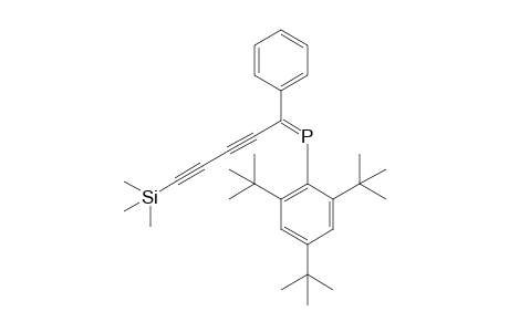 (Z)-(1-phenyl-5-(trimethylsilyl)penta-2,4-diynylidene)(2,4,6-tri-tert-butylphenyl)phosphine