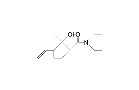 (1R,2S,3S)-N,N-Diethyl-2-methyl-2-hydroxy-3-vinyl-cyclopentanecarboxamide