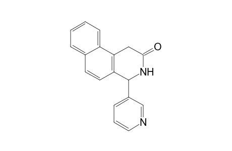 4-(3-pyridinyl)-3,4-dihydro-1H-benzo[f]isoquinolin-2-one