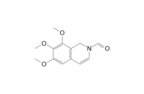 2-Formyl-1,2-dihydro-6,7,8-trimethoxyisoquinoline