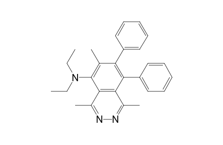 5-Phthalazinamine, N,N-diethyl-1,4,6-trimethyl-7,8-diphenyl-