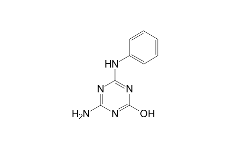 2-Amino-6-anilino-1H-1,3,5-triazin-4-one