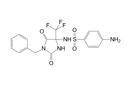 4-Amino-N-[1-benzyl-2,5-diketo-4-(trifluoromethyl)imidazolidin-4-yl]benzenesulfonamide