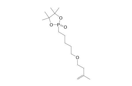 4,4,5,5-tetramethyl-2-[5-(3-methylbut-3-enoxy)pentyl]-1,3-dioxa-2$l^{5}-phosphacyclopentane 2-oxide