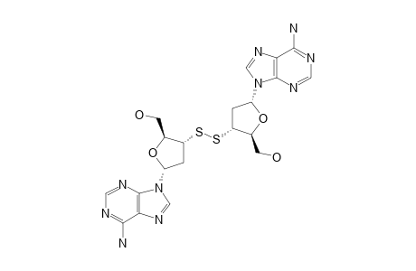 6-AMINO-9-(2,3-DIDEOXY-3-MERCAPTO-ALPHA-D-ERYTHRO-PENTAFURANOSYL)-PURINE-DISULFIDE