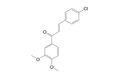 (E)-3-(4-CHLOROPHENYL)-1-(3,4-DIMETHOXYPHENYL)-PROP-2-EN-1-ONE