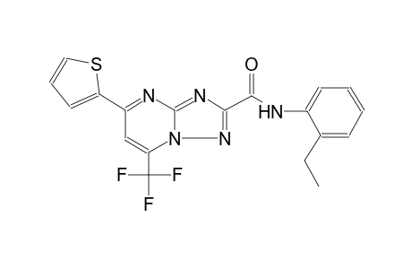 [1,2,4]triazolo[1,5-a]pyrimidine-2-carboxamide, N-(2-ethylphenyl)-5-(2-thienyl)-7-(trifluoromethyl)-