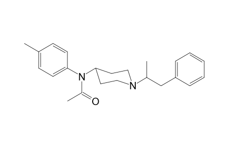 N-4-Methylphenyl-N-[1-(1-phenylpropan-2-yl)piperidin-4-yl]acetamide