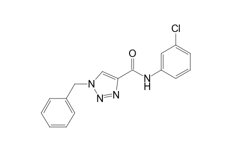 1-Benzyl-N-(3-chlorophenyl)-1H-1,2,3-triazole-4-carboxamide