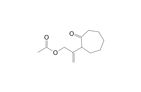 2-(2-Oxocycloheptyl)allyl acetate