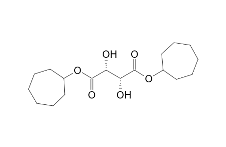 (2R,3R)-2,3-dihydroxybutanedioic acid dicycloheptyl ester