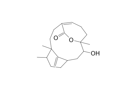 15-Oxatricyclo[9.3.2.1(4,8)]heptadec-11-en-16-one, 2-hydroxy-1,7,8-trimethyl-17-methylene-, [1R-(1R*,2S*,4R*,7S*,8R*)]-