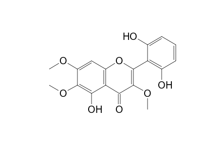 2',6',5-Trihydroxy-3,6,7-trimethoxy-flavone