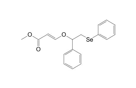 (E)-3-[1-phenyl-2-(phenylseleno)ethoxy]-2-propenoic acid methyl ester