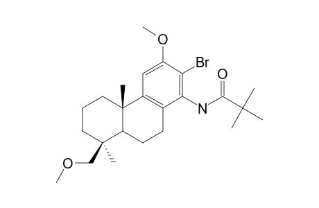 N-(13-BROMO-12,19-DIMETHOXYPODOCARPA-8,11,13-TRIEN-14-YL)-2,2-DIMETHYLPROPANAMIDE