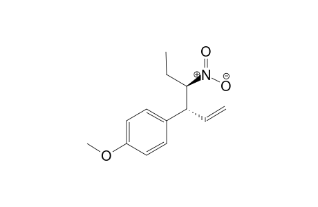 1-Methoxy-4-[(3'R,4'R)-4'-nitrohex-1'-en-3'-yl]benzene