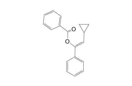 (Z)-2-Cyclopropyl-1-phenyl-1-ethenyl Benzoate