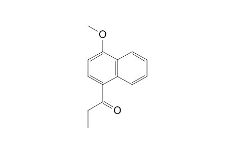 1-Propanone, 1-(4-methoxy-1-naphthalenyl)-