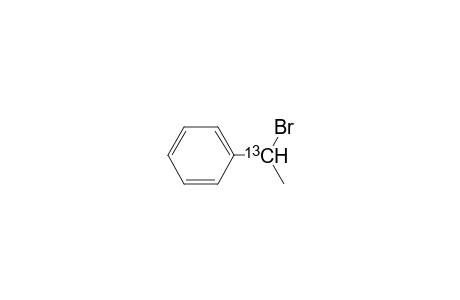 1-Phenylethylbromo-.alpha.-13C