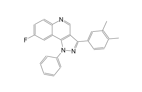3-(3,4-dimethylphenyl)-8-fluoro-1-phenyl-1H-pyrazolo[4,3-c]quinoline