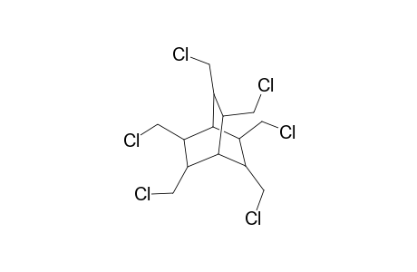 Bicyclo[2.2.2]octane, 2,3,5,6,7,8-hexakis(chloromethyl)-, stereoisomer