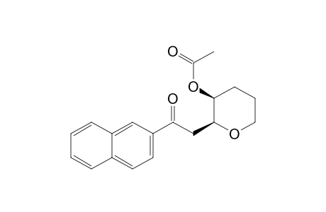 (+-)-(2S,3S)-2-[2-(2-Naphthyl)-2-oxoethyl]tetrahydro-2H-3-pyranyl acetate