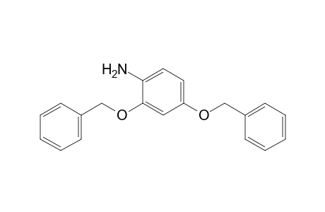 Benzenamine, 2,4-bis(phenylmethoxy)-