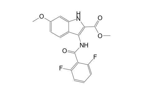 methyl 3-[(2,6-difluorobenzoyl)amino]-6-methoxy-1H-indole-2-carboxylate