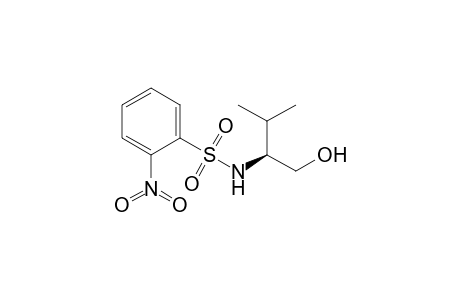 N-[(1S)-1-(hydroxymethyl)-2-methyl-propyl]-2-nitro-benzenesulfonamide