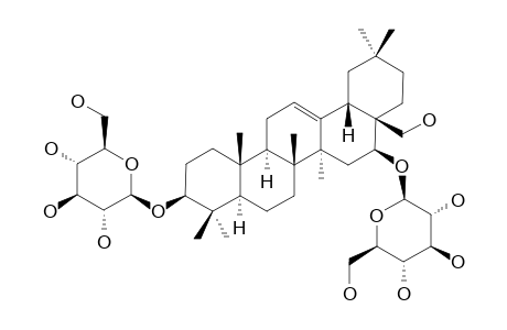 LONGISPINOGENIN-3,16-DI-O-BETA-D-GLUCOPYRANOSIDE;OLEAN-12-ENE-3-BETA,16-BETA,28-TRIOL-3,16-DI-O-BETA-D-GLUCOPYRANOSIDE