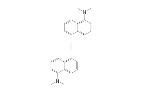 5-[(5-{N,N-dimethylamino}-1-naphthyl)ethynyl]-N,N-dimethylnaphthalen-1-amine