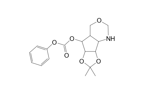 Carbonic acid, hexahydro-1,6,6-trimethyl-1H-[1,3]dioxolo[4,5]cyclopent[1,2-c]isoxazo l-4-ylphenyl ester, [3aS-(3a.alpha.,4.beta.,4a.beta.,7a.beta.,7b.alpha.)]-