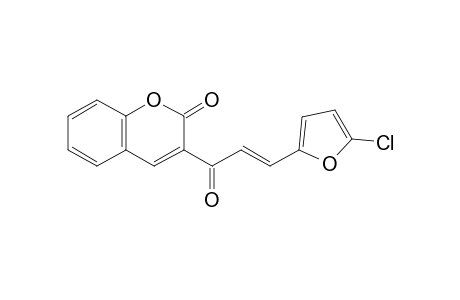 3-(3-(5-Chlorofuran-2-yl)acryloyl)-2H-chromen-2-one