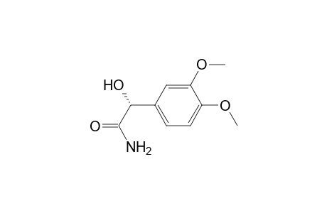 Benzeneacetamide, .alpha.-hydroxy-3,4-dimethoxy-, (R)-
