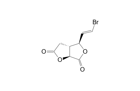(3aR*,4S*,6aS*)-4-[(E)-2-Bromo-1-ethenyl]perhydro-furo[3,4-b]furan-2,6-dione