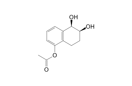 (+-)-cis-5-acetoxy-1,2-dihydroxy-1,2,3,4-hetrahedronaphthalene
